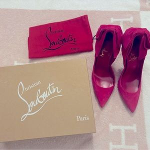 Christian Louboutin Bow heels.